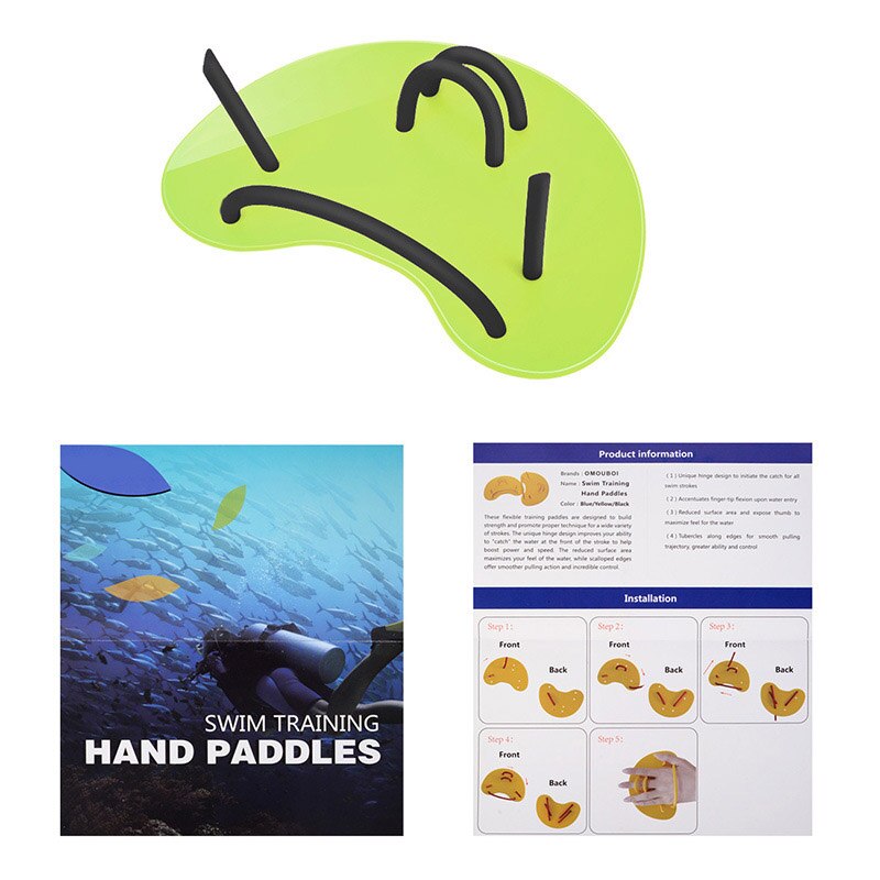 Schwimmen Paddel Silikon Tauchen Hand Paddel Schwimmhäute Handschuhe Einstellbar PP Netz Handschuhe Tauchen Ausbildung Hand Flosse