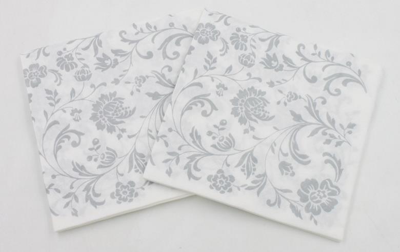 20 stk / pakke papirservietter blomsterbegivenhed & fest servietter servietter til servietter til dekoration af decoupage: 5