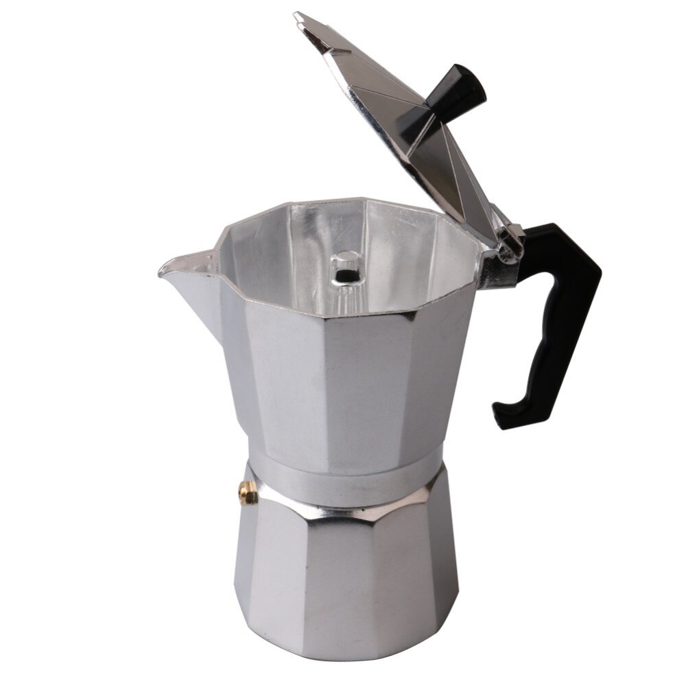 Kaffemaskine mokka kaffekande moka rustfrit stål filter italiensk espresso cafeteira expresso percolator komfur kaffemaskine