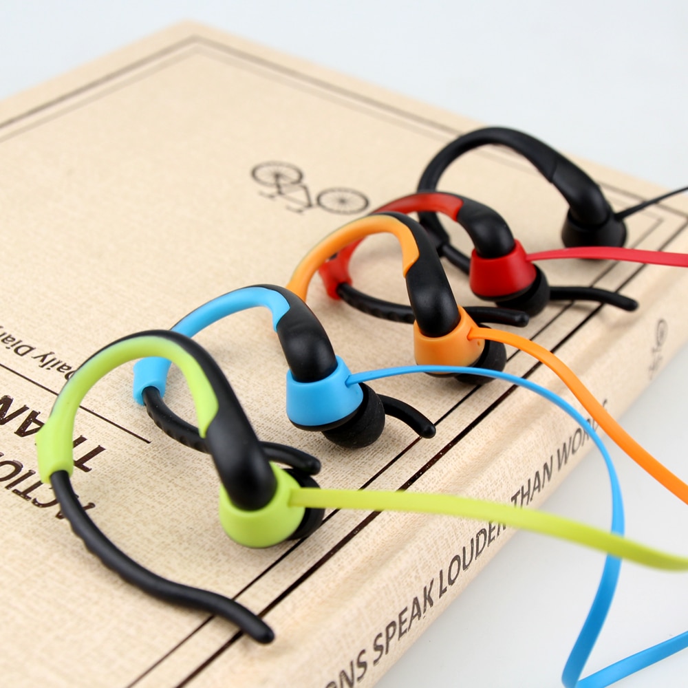 Ersuki  mp3- speler usb-nekband voor sporthardlopen  mp3 met oordopjes, ondersteuning voor 16gb micro sd-kaarten