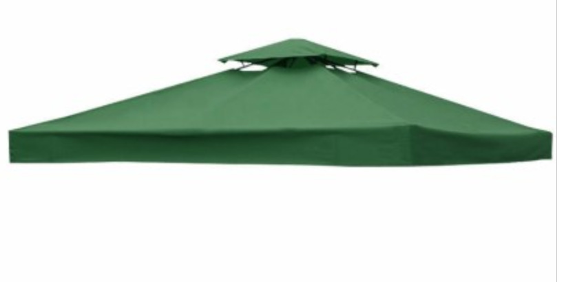 Couverture de gazébo 3x3M, auvent de remplacement, couverture d'extérieur, gril étanche, Patio, barbecue, toit pour abri de jardin, toit Durable: 3m * 3m / YELLOW