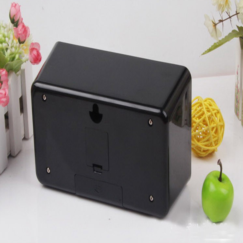 Digital Auto Flip Desk Clock Classic Stylish Retro Desktop Flip Page Alarm Clocks Household Bedroom Study Kitchen Office Clock