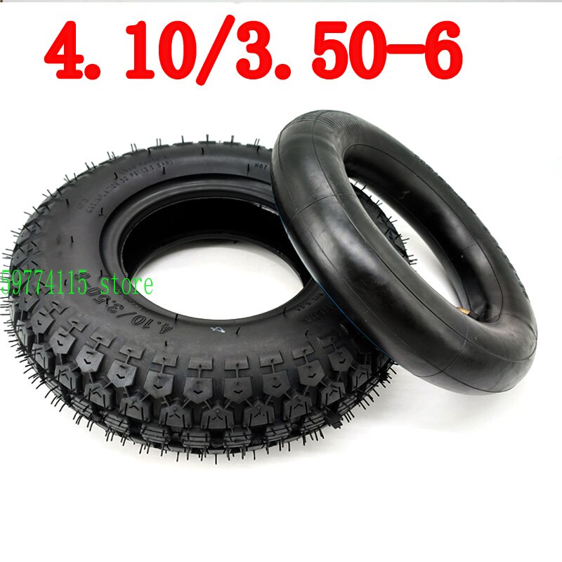 Elderly scooter tire 4.10/3.50-6 inner and outer tire electric scooter tricycle wheel 3.50-6: inner and outer