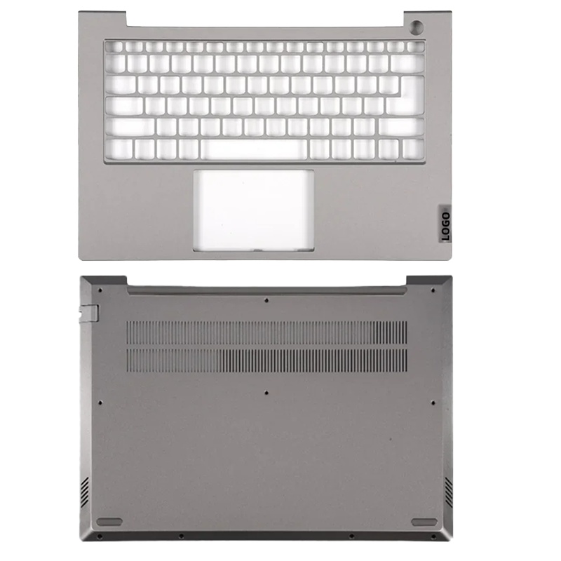 Originele Vervang Laptop Case Voor Lenovo Thinkbook 15 G2 ITL ZIJN G3 ACL ITL LCD Back Cover Voorkant Palmsteun Bottom Case: Mintgroen