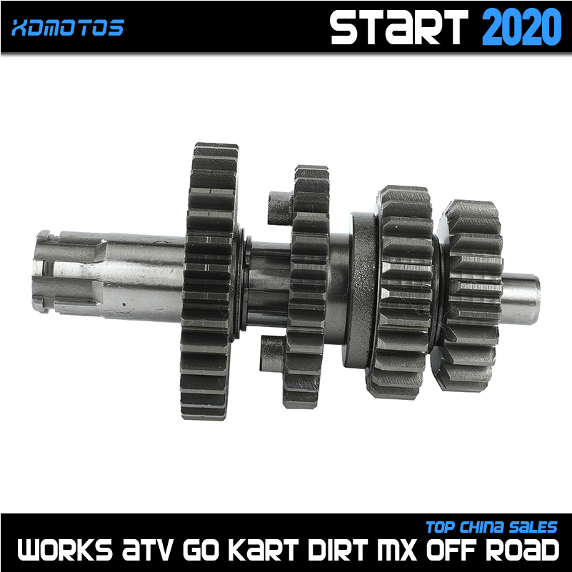 LF125 Transmission Gear Box Counter Shaft kit For lifan 125 125cc 1P52FMI Horizontal Engines Dirt Pit Bikes Parts