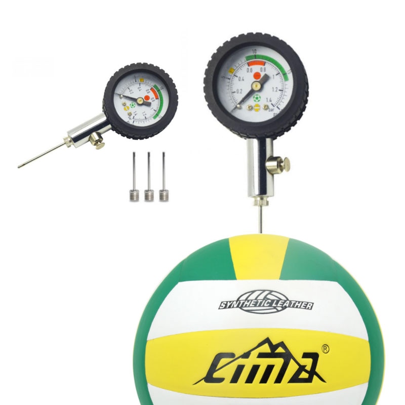 CIMA Volleybal Bal Gas Manometer Meter Air Test Horloge Voetbal Basketbal Barometers