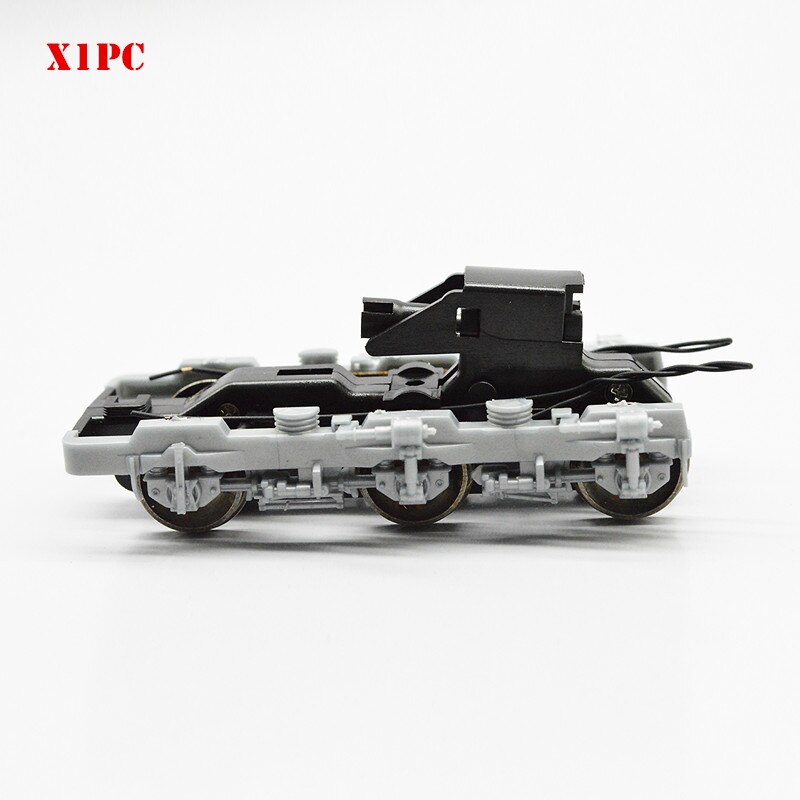 HO Scale 1:87 Undercarriage Bogie Model Railway Layout Accessories Electric Train Parts Chassis DIY Diorama Landscape For Hobby: 1pcs grey
