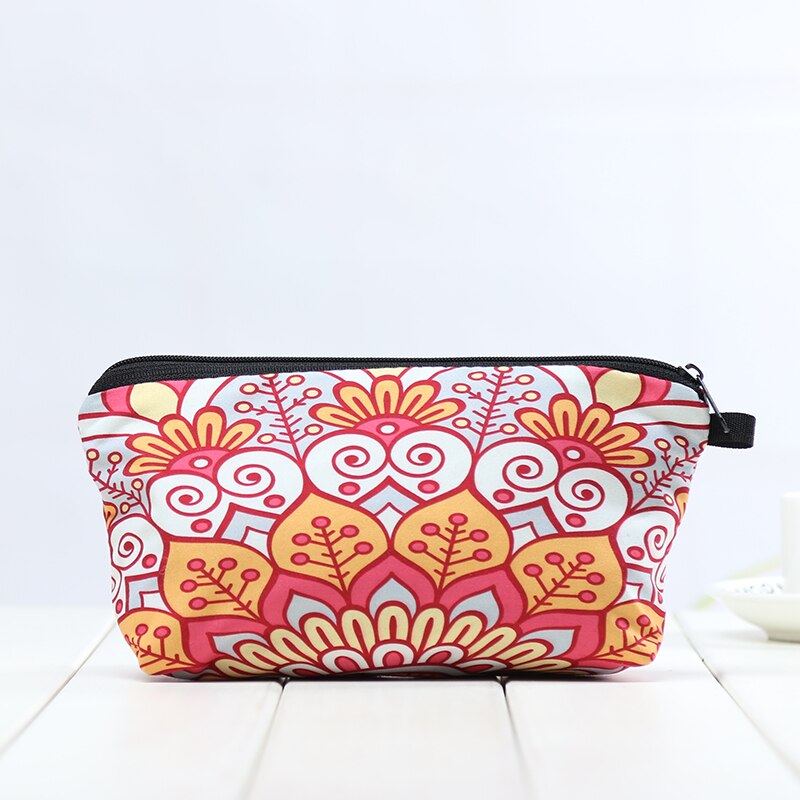 Cosmetic Bag Women Brand makeup bags Cute small bag headset bag small candy Cosmetic Bags 3D digital printing phone: GC-7