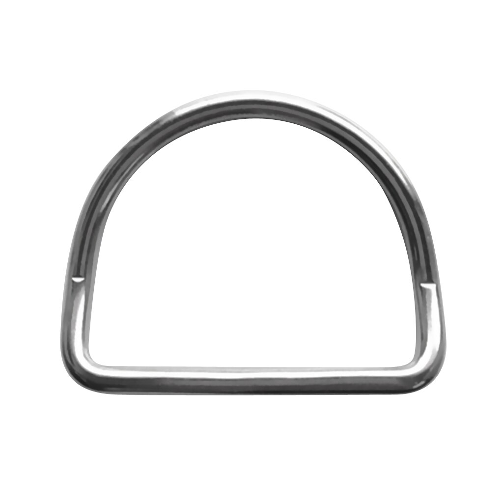 Magideal scuba böjd d-ring för 2 tum /50mm webbingbälten  - 316 rostfritt stål scuba-tillbehör scuba d-ring