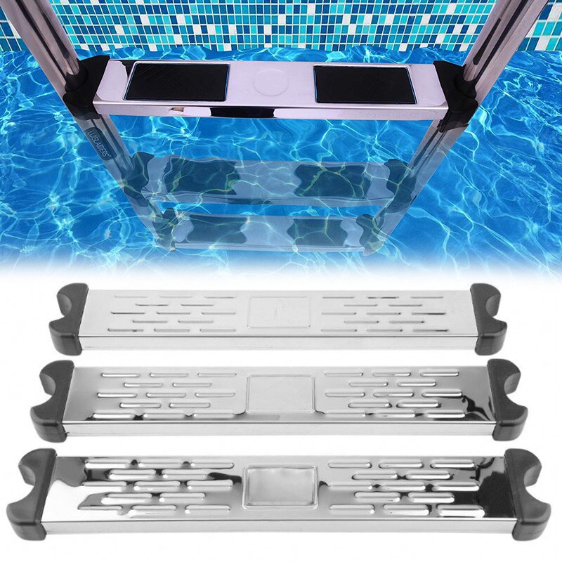 Newly Stainless Steel Swimming Pool Pedal Replacement Ladder Rung Steps Anti Slip Accessories SDF-SHIP