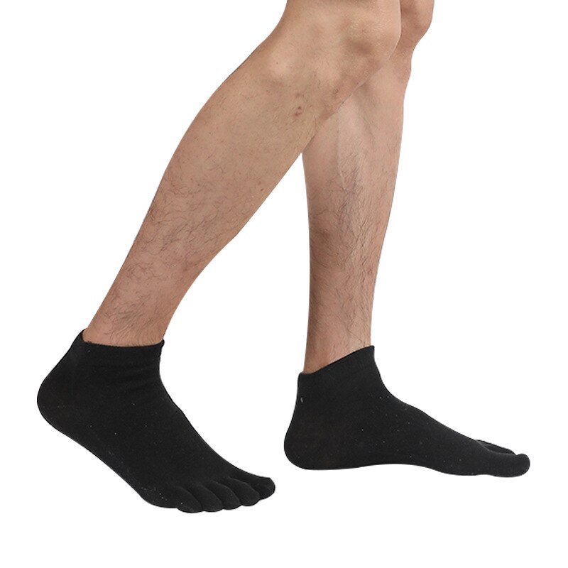 Unisex Yoga Sokken Antislip Vloer Sokken Voor Mannen Vijf Teen Sokken Ziekenhuis Pilates Barre Enkel Cushioned Ziekenhuis Slipper sokken