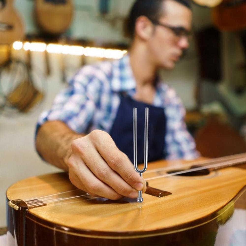 440hz a ton stål stämgaffel stämmare stämgaffel musikinstrument stämgaffel för gitarr