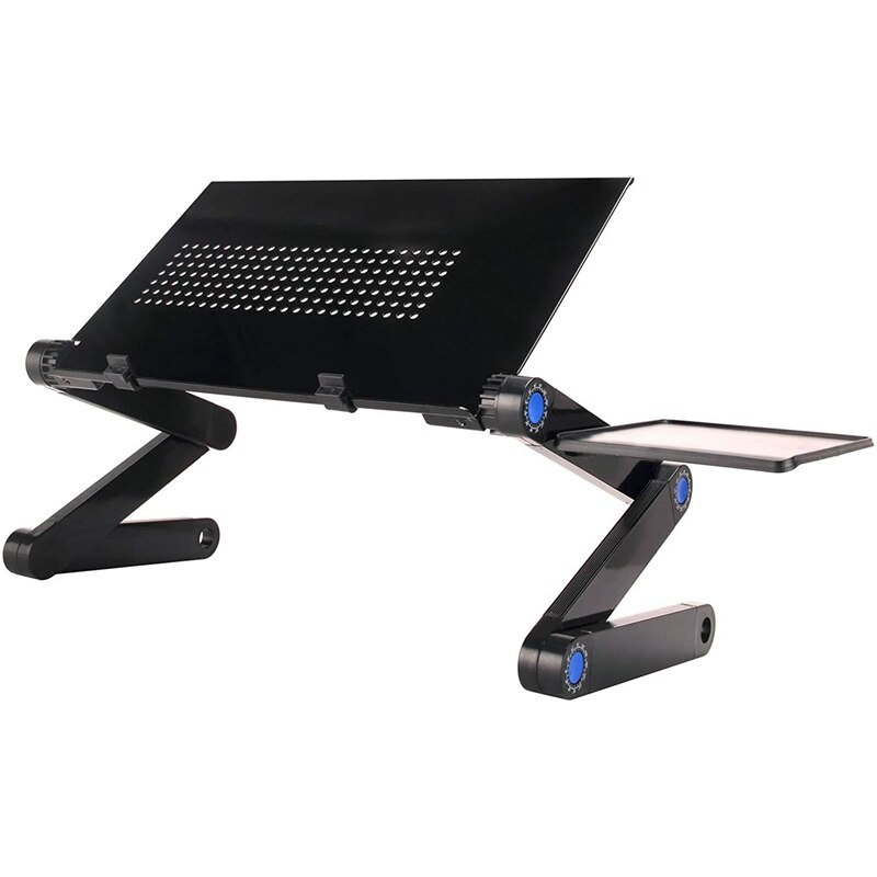 Escritorio portátil, mesa Vertical plegable, escritorio ajustable para ordenador portátil con tablero de ratón, estante de escritorio para ordenador