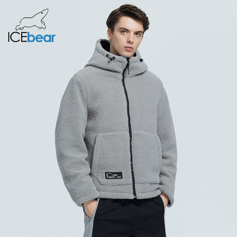 Icebear Winter Vrouwen Jas Korte Katoenen Jas Polar Fleece Jas Unisex Kleding MWC20966D