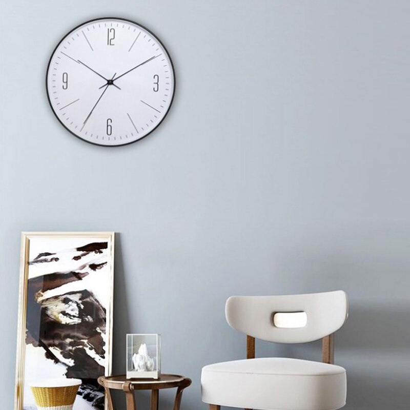 Kwartsklok stille scandinavische stijl digitale klok woonkamer moderne aililife wandklok kantoor aililife