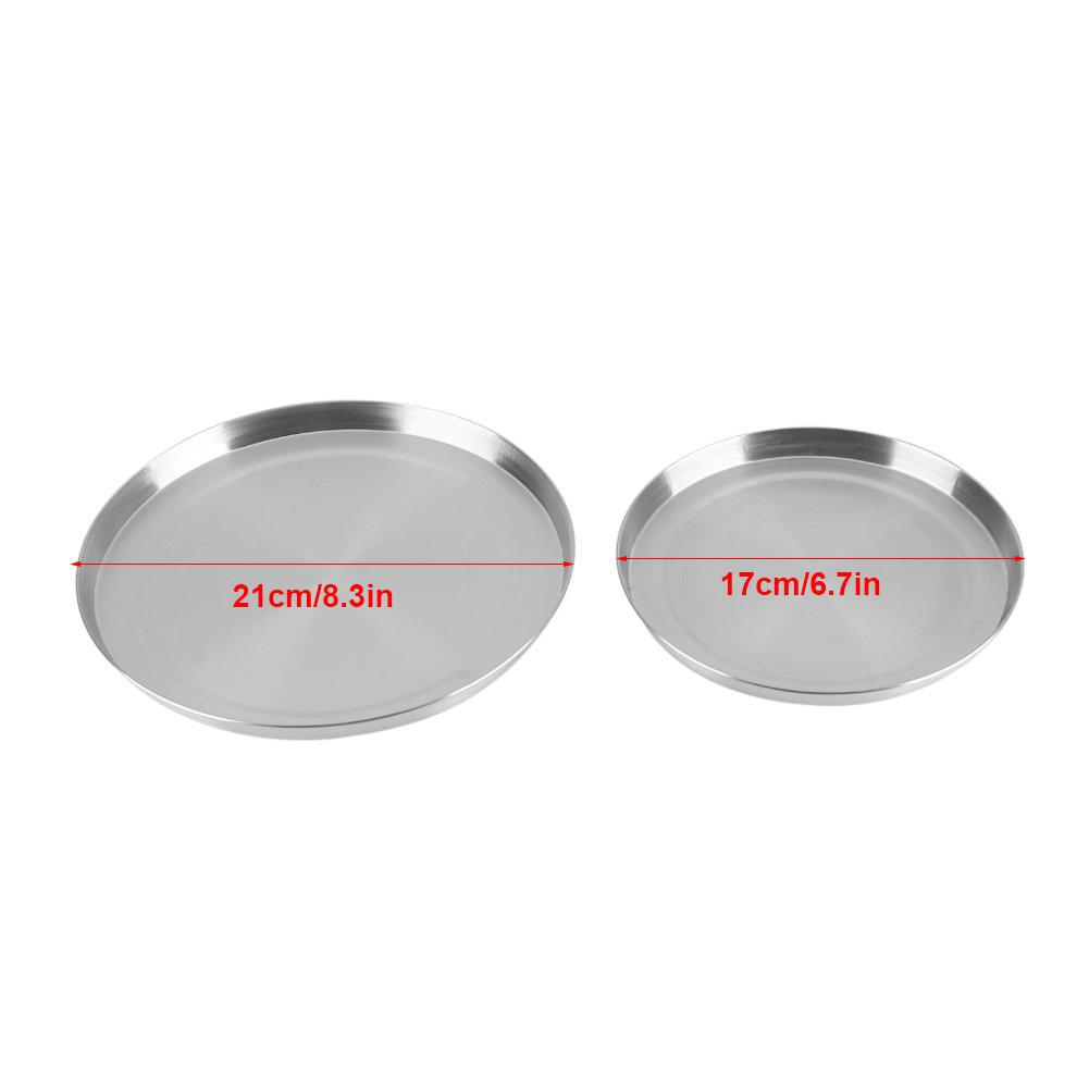 4pcs/Set Stainless Steel Kitchen Stove Top Covers Burner Round Cooker Protection Kitchen Cookware Cover Lid Cooking Tool