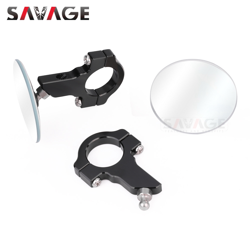 2025 RC390 RC125 Specchi retrovisori Specchio per punto cieco per RC 125 200 250 390 2014-2024 Specchio laterale ausiliario convesso senza montatura