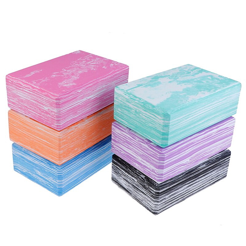 Hoge dichtheid eva camouflage yoga baksteen antislip anti-stress oefening fitness yoga blok pilates beginner 23cm * 15cm * 7.5cm