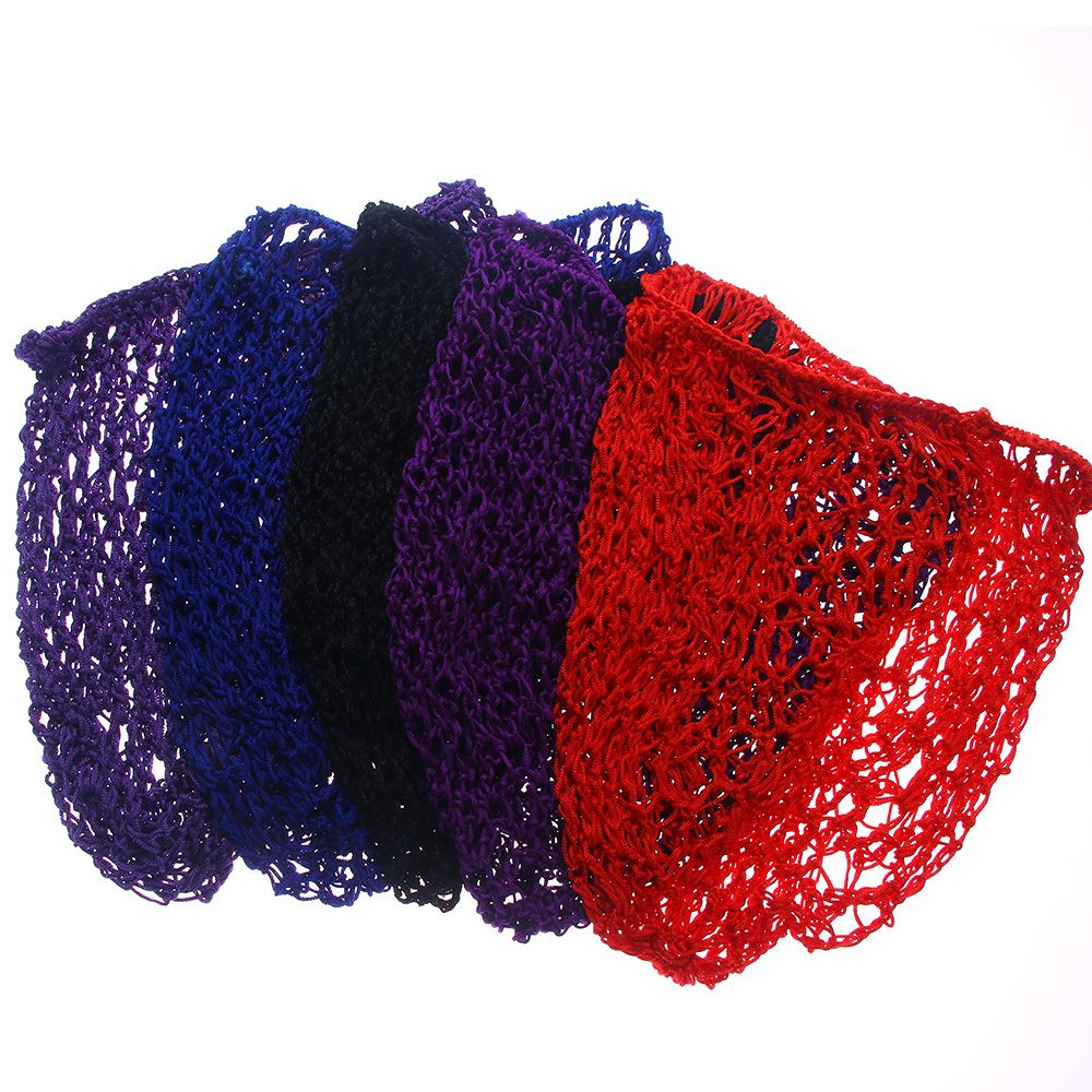 Women Lady Soft Rayon Snood Hair Net Crochet Hairnet Knit Hat Cap Hairnet For Wedding Bridal Bride Flower Accessories