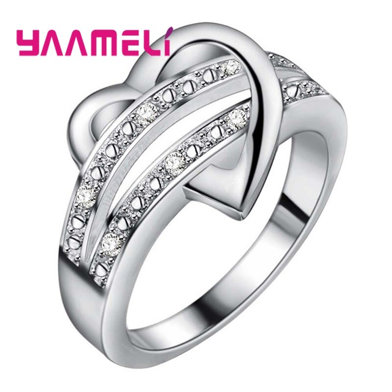Bagues en argent Sterling 925 pour femmes, bijoux de fiançailles, zircone cubique Simple, de mariage