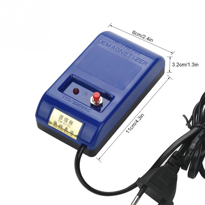 Zjchao Horloge Demagnetizer Mechanische Quartz Horloge Reparatie Tool Elektrische Professionele Demagnetiseren Tool Voor Horlogemaker Eu Plug