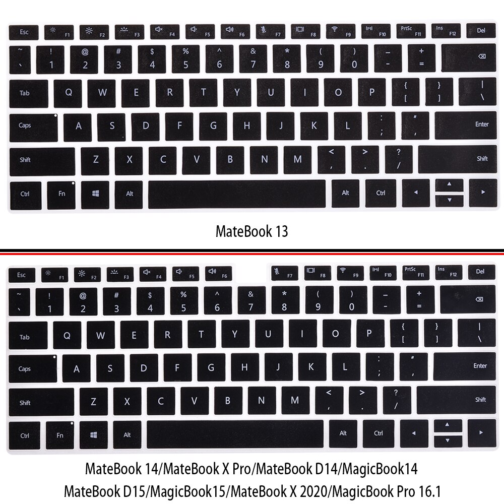 Etui na laptopa do Huawei MateBook X Pro 13.9/X 2020/MateBook13/14D14/D15/MagicBook 14/15/Pro 16.1 osłona klawiatury + ochraniacz ekranu