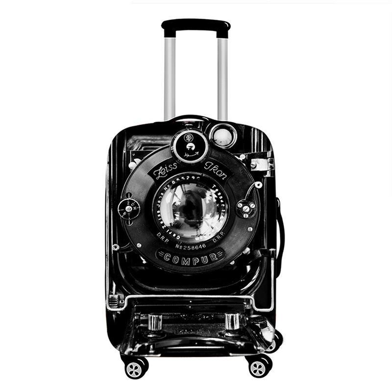Travel Thicken Luggage Protective Cover Elasticity Dust cover For 18-32 inch Suitcase Case Travel accessories: L / Blue