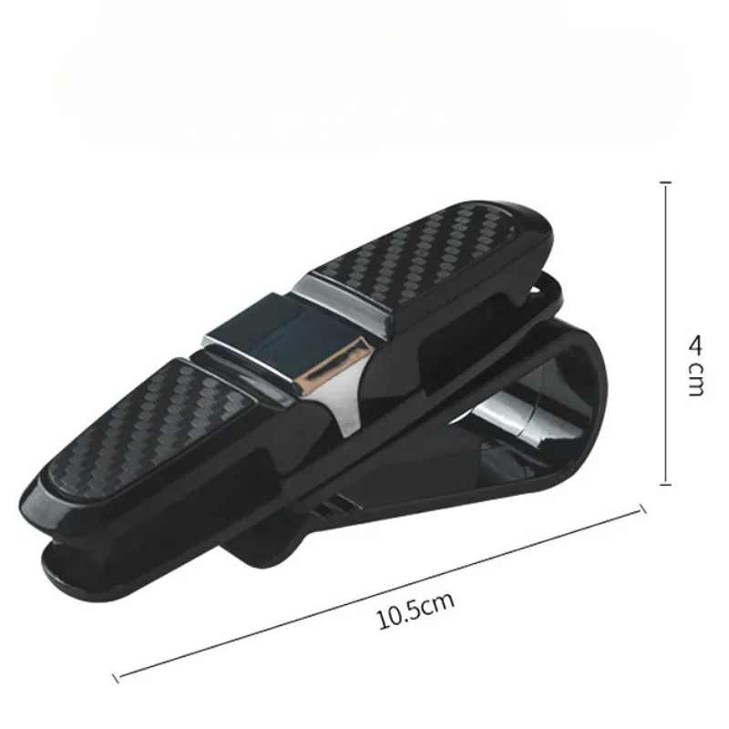 Auto Brilhouder Auto Zonneklep Bril Houder Zonnebril Clip Kaart Houder Pen Case Clip Box Universele Accessoires