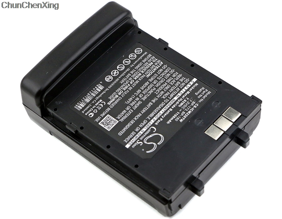 Cameron Sino batería de 1100mAh BP-173, BP-180 para Icom IC-12A,21AE,T22,T22A,T22E,T42,T42A,T42E,T70,T7