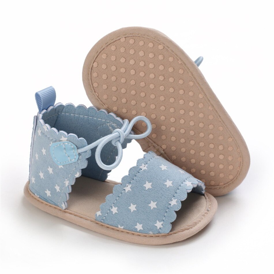 Warmom estate 0-1 anni scarpe da bambino femminili tubo basso traspirante antiscivolo suola morbida sandali neonati scarpe da bambino