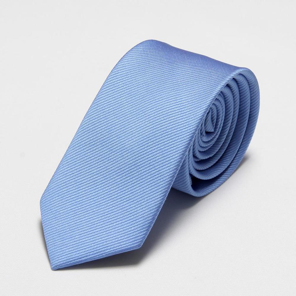 men ties novelty mens neck Slim Tie Turquoise blue neckties cravat ascot solid color wedding business: Light Blue