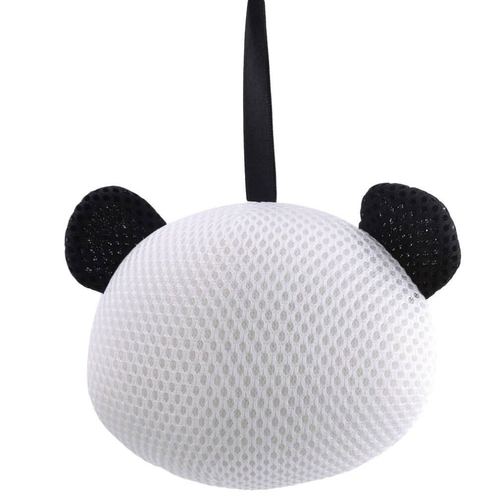 Cartoon Panda Bath Wipe For Baby Shower Supplies Bathroom Newborn Bath Wipe Infant Bath Ball Sponge Super Soft Baby Care