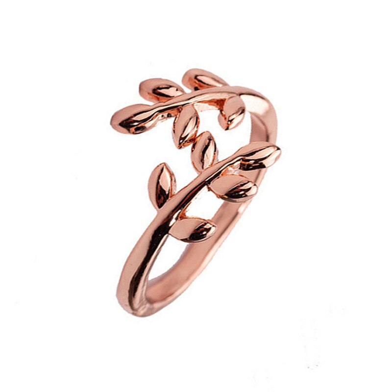 Groen Laat Ringen Voor Vrouwen Bohemian Vintage Open Verstelbare Creatieve Ring Anniversary Sieraden Accessoires: C Rose Gold