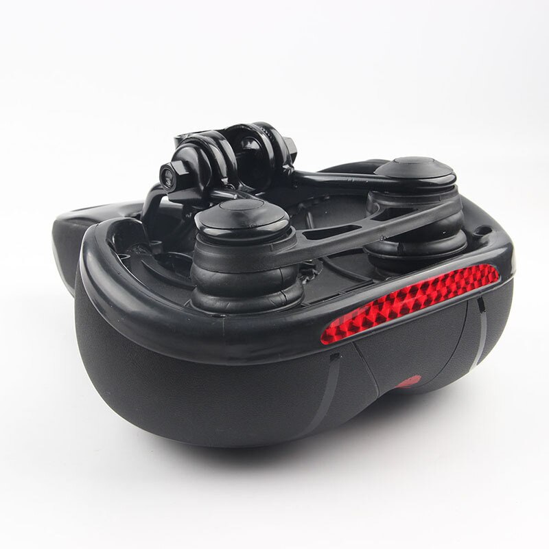 Comfort Bike Seat,Wide Bicycle Saddle Replacement Memory Foam Padded Soft Bike Cushion with Absorbing Universal Fit