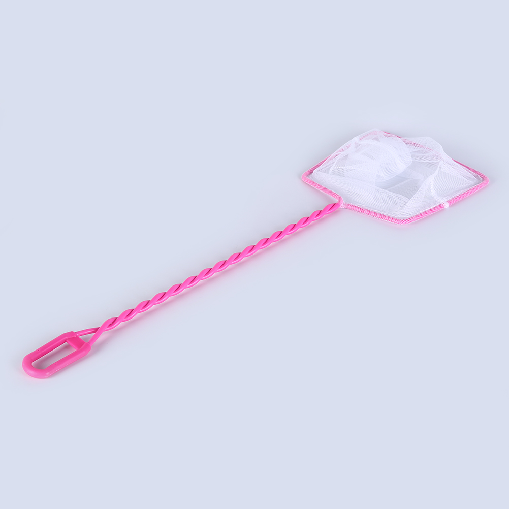 1 Pc Aquarium Aquarium Netz edelstahl angelrute Netz SquarePocket Garnelen Fangnetz