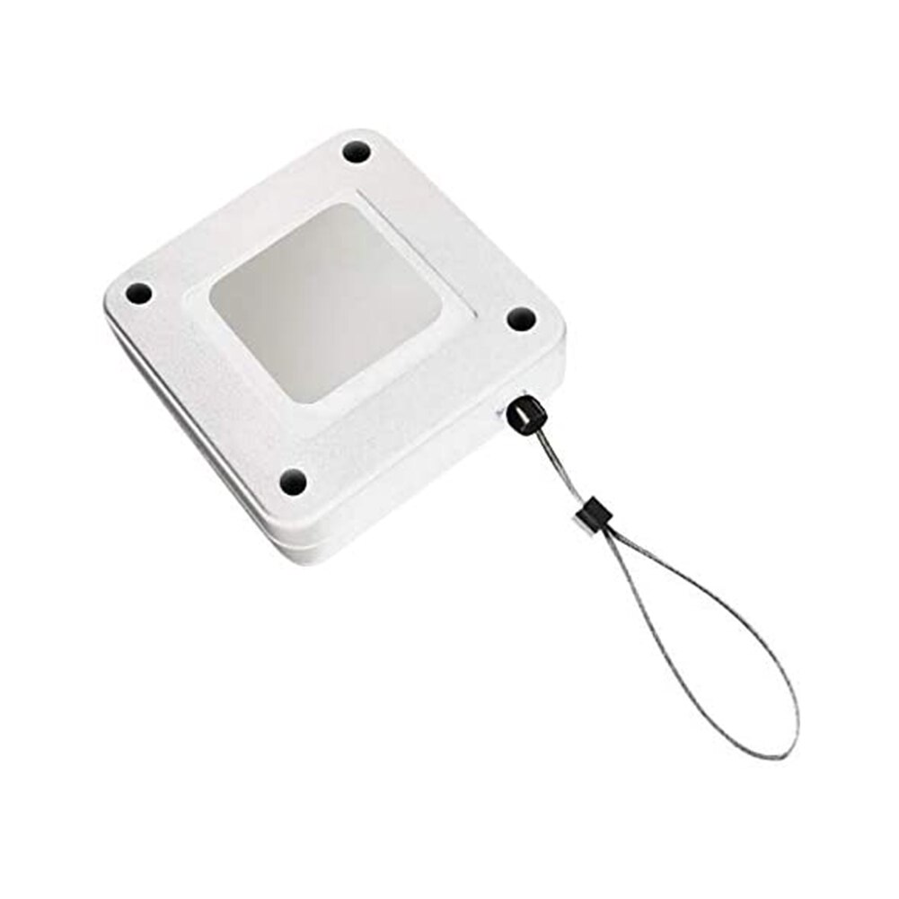 Automatic Door Closer Retractable anti-theft Punch Free Automatic Sensor Door Closer automatic recovery coil anti-theft: White