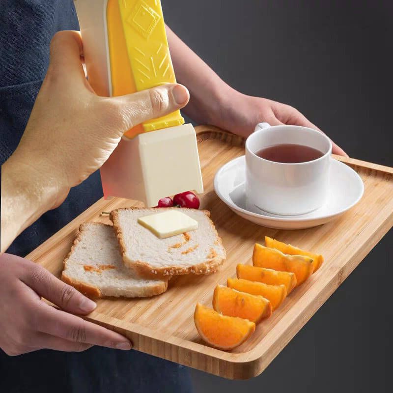 1pcs Stick Butter Cutter Butter Easy Butter Cheese Slicer Dispenser Butter Slicer Toast Shredder Chocolate Kitchen Tool