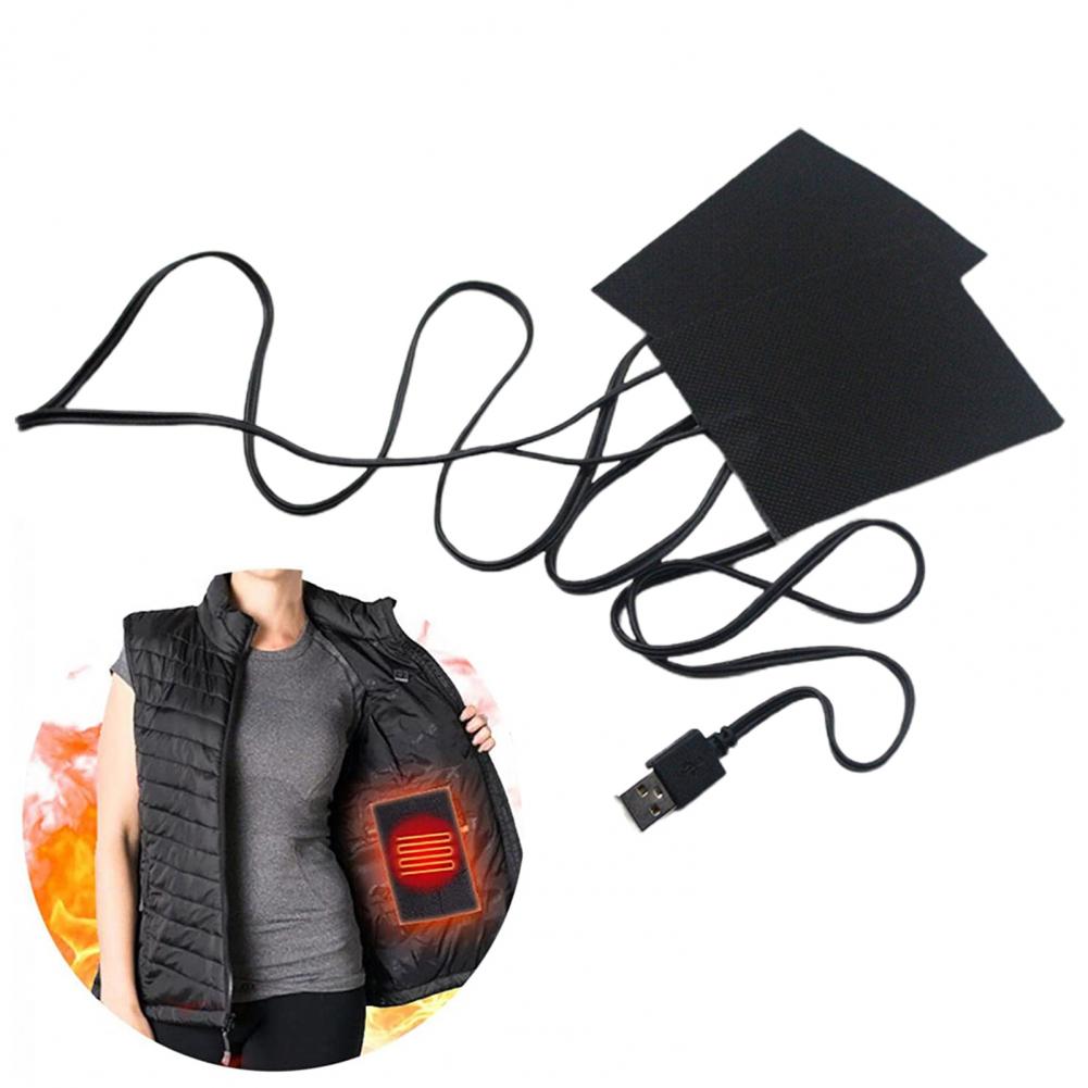 Durable Warmer Pad Compact Cloth Heat Pad Soft Keep Warmth Safety 5V Warming Heating Pad