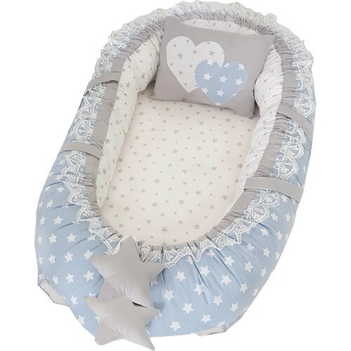 Baby Nest - OCS - Classic Stripes Blue
