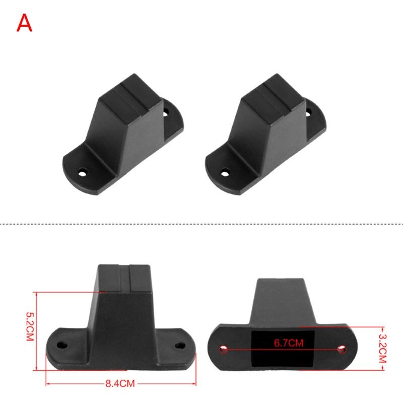 1Pair Replacement Plastic Stud Luggage Feet Pads for Luggage Bags Suitcase Stand Feet