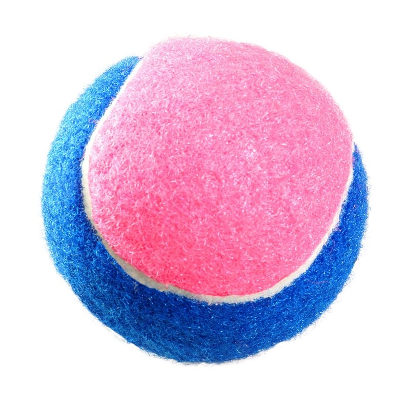 Pet Dog Play Sound Piepend Bal Speelgoed Hond Bijtvast Molaire Tennis Ballen Voor Kleine Grote Hond Teddy Rolling bal Molaire Speelgoed