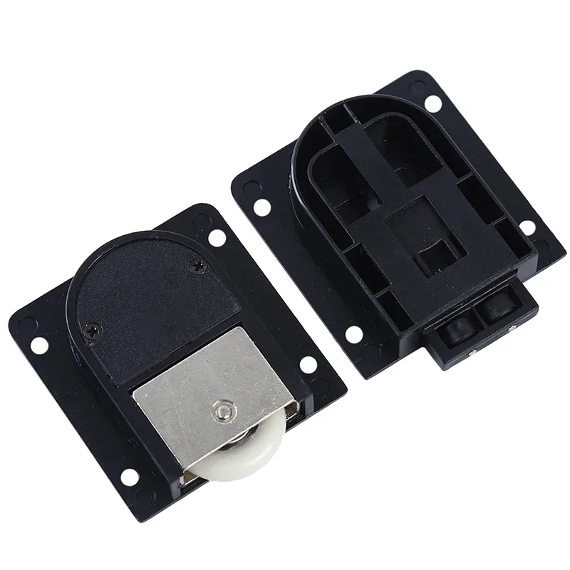 Ruller skydedørshjul skabstrisse hængende garderobeskabe møbler soveværelse / garderobedøre: Lyserød