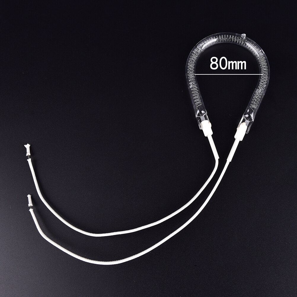 1pc Heating Element Bulb 12L Turbo Oven Halogen Bulb Replacement Light Bulb Heat Element Lamp 600W AC220V 80MM
