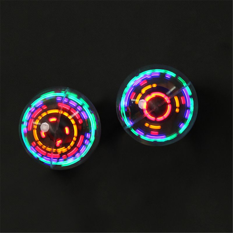 Meteor Storm LED Changing Pattern Spinner Wand Children magic Toy stick Lighting Toys