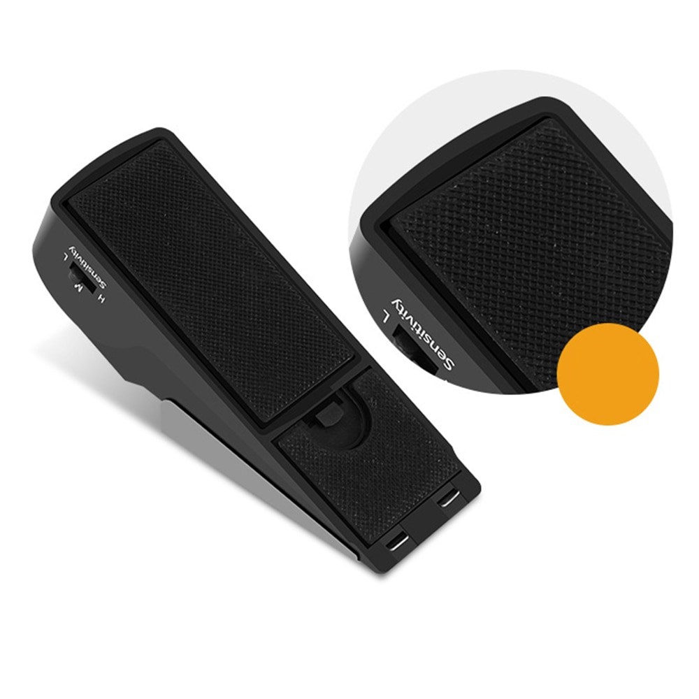 Wireless Door Stop Vibration Alarm Door Stop Portable Safely Security Detection Wedge Alert Home Travel Security System