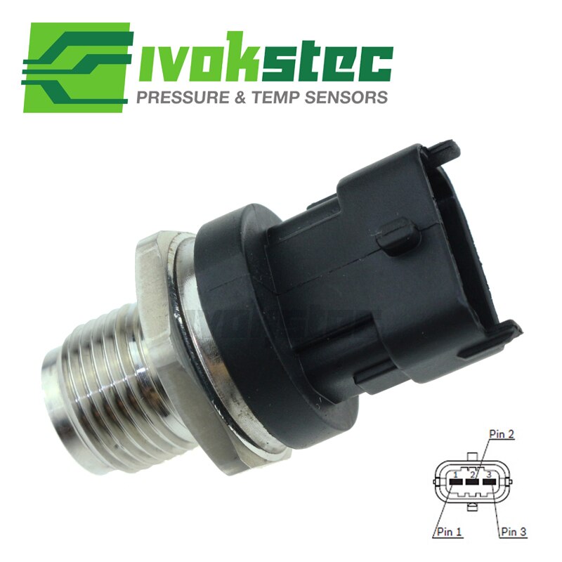 Vervangbare 1800 Bar Fuel Injection Pressure Sensor Voor Dodge Ram 2500 3500 Cummins Turbo Diesel 5.9L 6.7L 2007 68039886AC