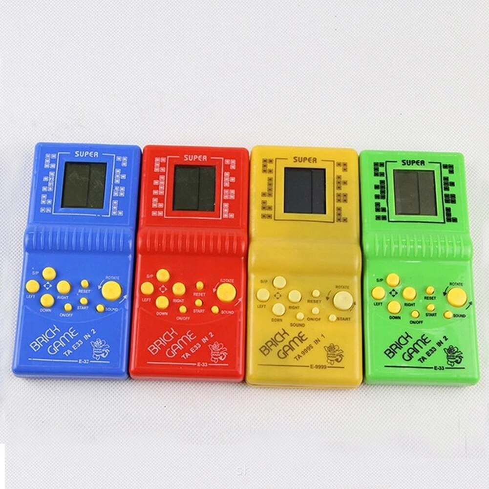 Tetris Brick Game Handheld Game Machine Kids Game Machine Met Game Muziek Afspelen Beste Cadeau Voor Kinderen