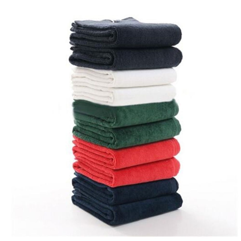 40*60cm katoenen golfhanddoeken met mentale haak, snel drogende sporthanddoeken, badlus, hangende handdoek