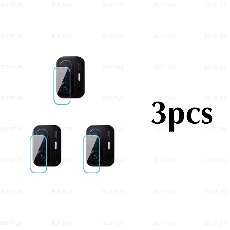 Für Xiaomi 11 T Profi 6,67 zoll Vorne Bildschirm Schutz Glas Für Xiaomi Mi11 T Xiomi 11 T Profi Gehärtetem schutz Kamera Objektiv Glas: Pro Xiaomi 11T / 3Stck Linse