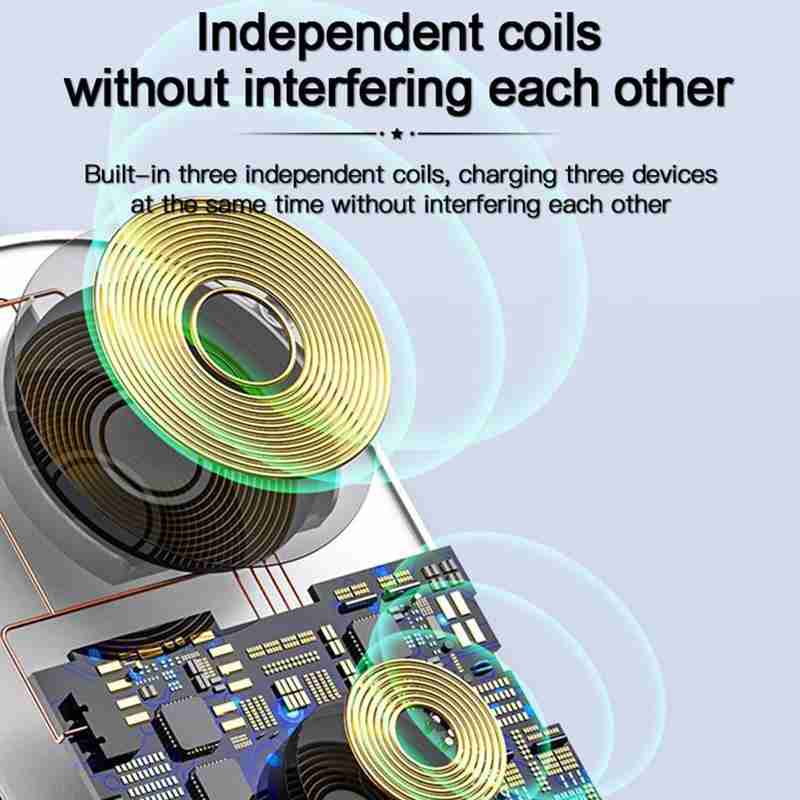 3 in 1 wireless fast charging Wireless charging wireless charger